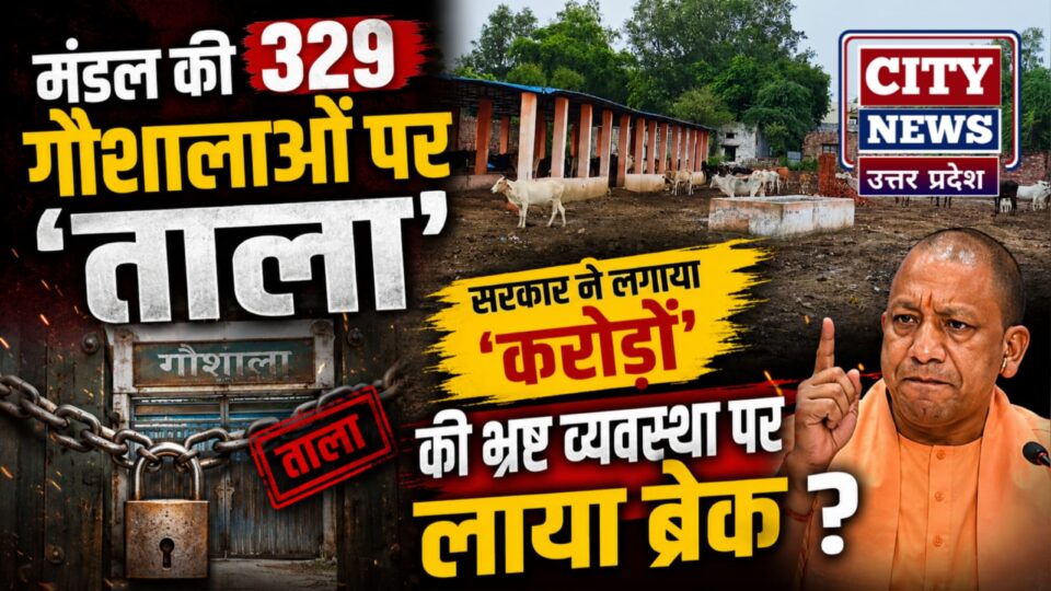 मंडल की 329 गोशालाओं पर 'ताला': सरकार ने 'करोड़ों की भ्रष्ट व्यवस्था' पर लगाया ब्रेक?