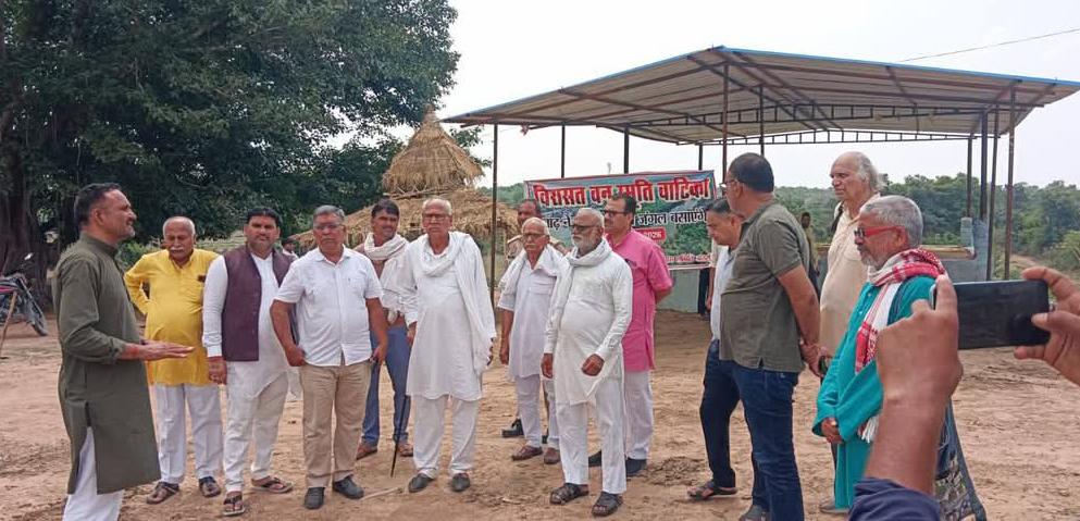 राजा भइया के अंदाज में गूंजा 'बुंदेलखंड' का 'दर्द': मानपुर में 'हरियाली और हक' की हुंकार