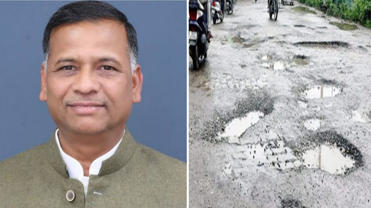 पूर्व विधायक दलजीत ने योगी को पुकारा: बताया गढ्ढों में फंस गई है रफ्तार 