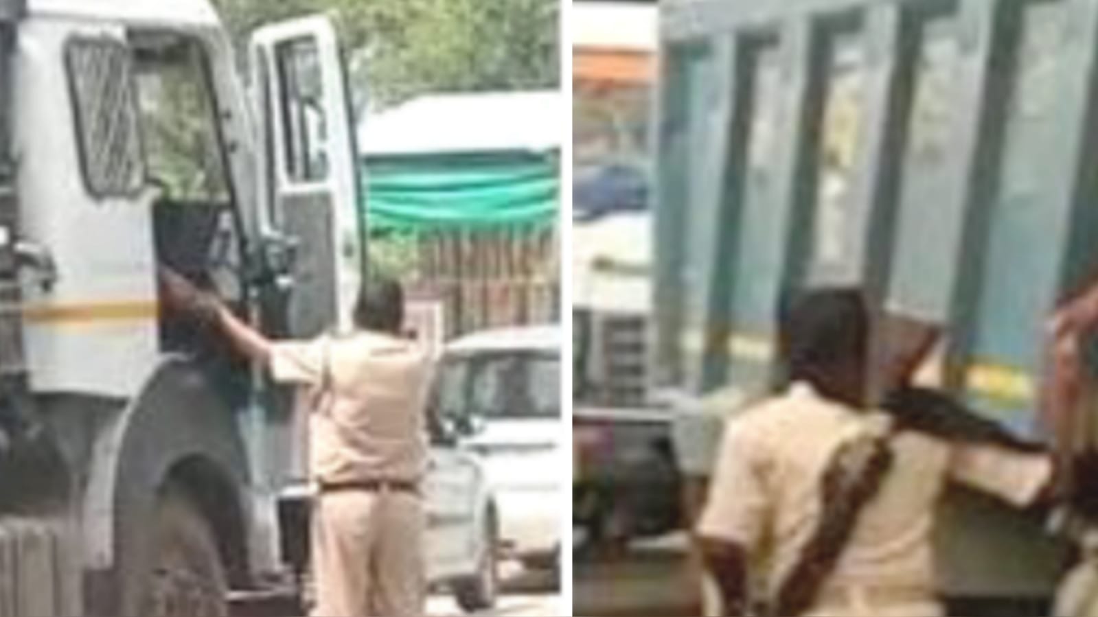 चेकिंग नहीं, वसूली हो रही: बांदा-नरैनी रोड पर 'यातायात पुलिस' की खुलेआम उगाही ! ट्रक मालिक परेशान !