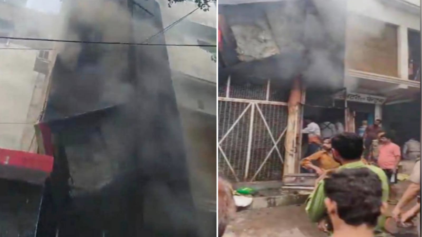 गारमेंट्स गोदाम में लगी 'भीषण आग': 50 लाख का 'माल' हुआ खाक, समय रहते बची कई 'जान'