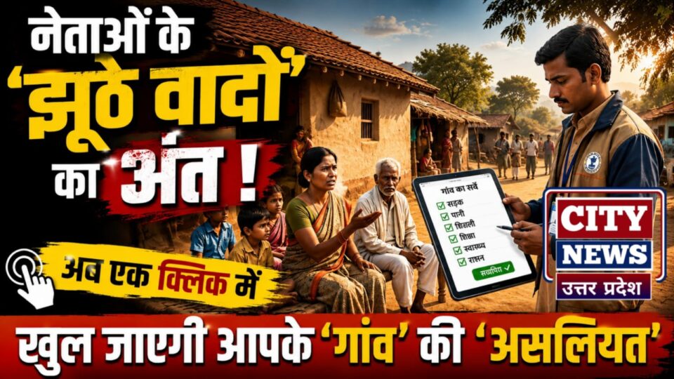 नेताओं के 'झूठे वादों' का अंत ! अब एक क्लिक में खुल जाएगी आपके 'गांव' की 'असलियत'