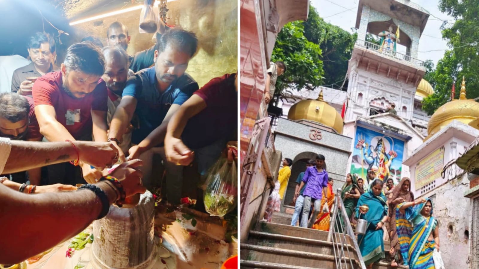 भोर से 'भोले' के द्वार: सावन के पहले दिन 'बामदेवेश्वर से कालिंजर' तक गूंजा 'हर-हर, बम-बम'