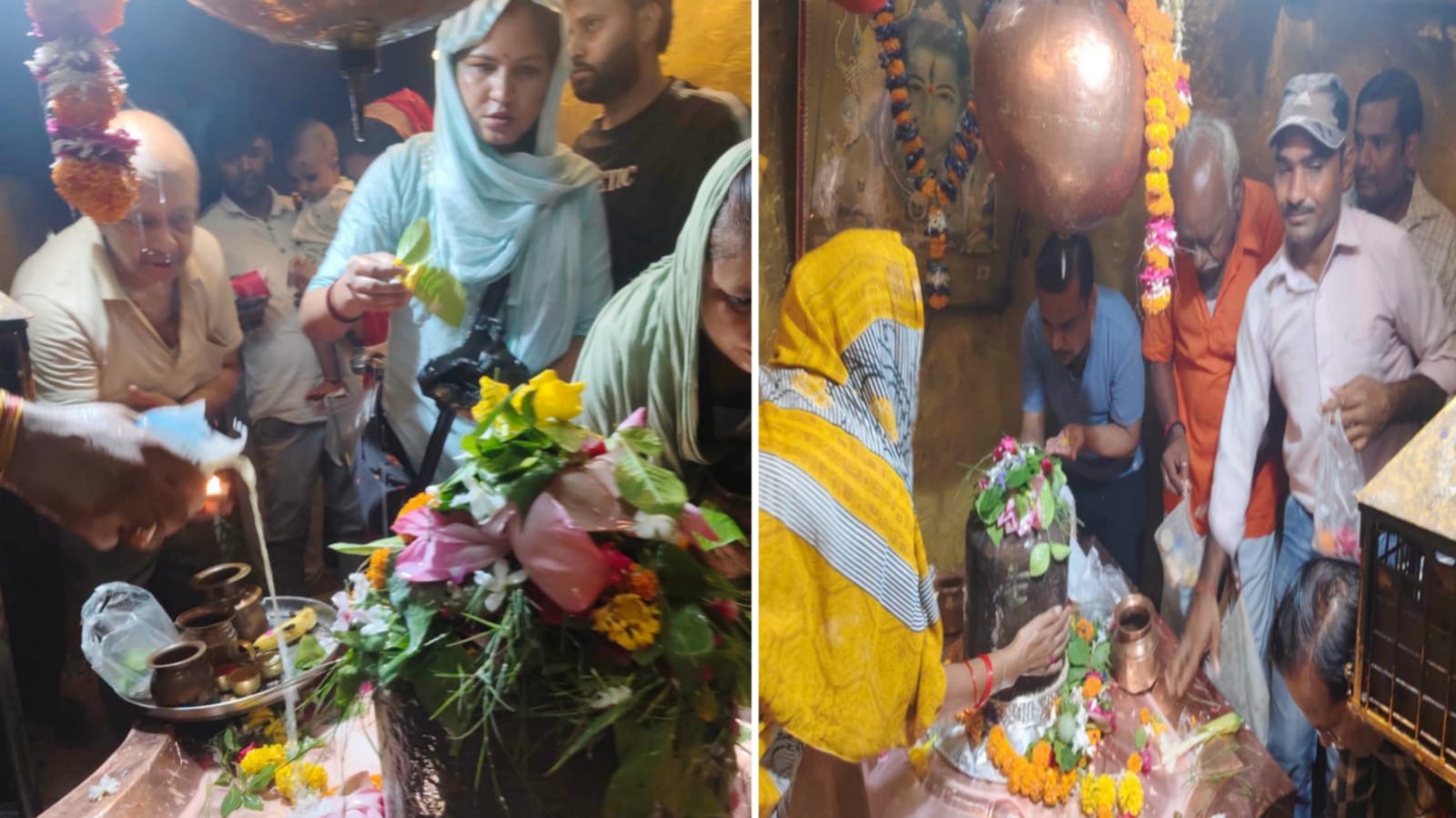 भोर से 'भोले' के द्वार: सावन के पहले दिन 'बामदेवेश्वर से कालिंजर' तक गूंजा 'हर-हर, बम-बम'