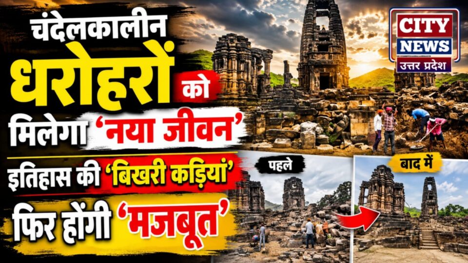 चंदेलकालीन धरोहरों को मिलेगा 'नया जीवन': इतिहास की 'बिखरी कड़ियां' फिर होंगी 'मजबूत'
