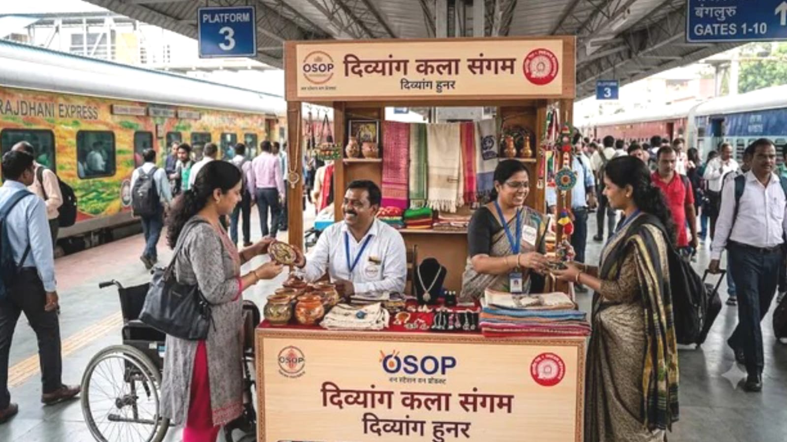 चित्रकूट मंडल के 8 स्टेशन बनेगें बाजार: घर का बना 'माल' अब सीधे 'खरीदेंगे' यात्री