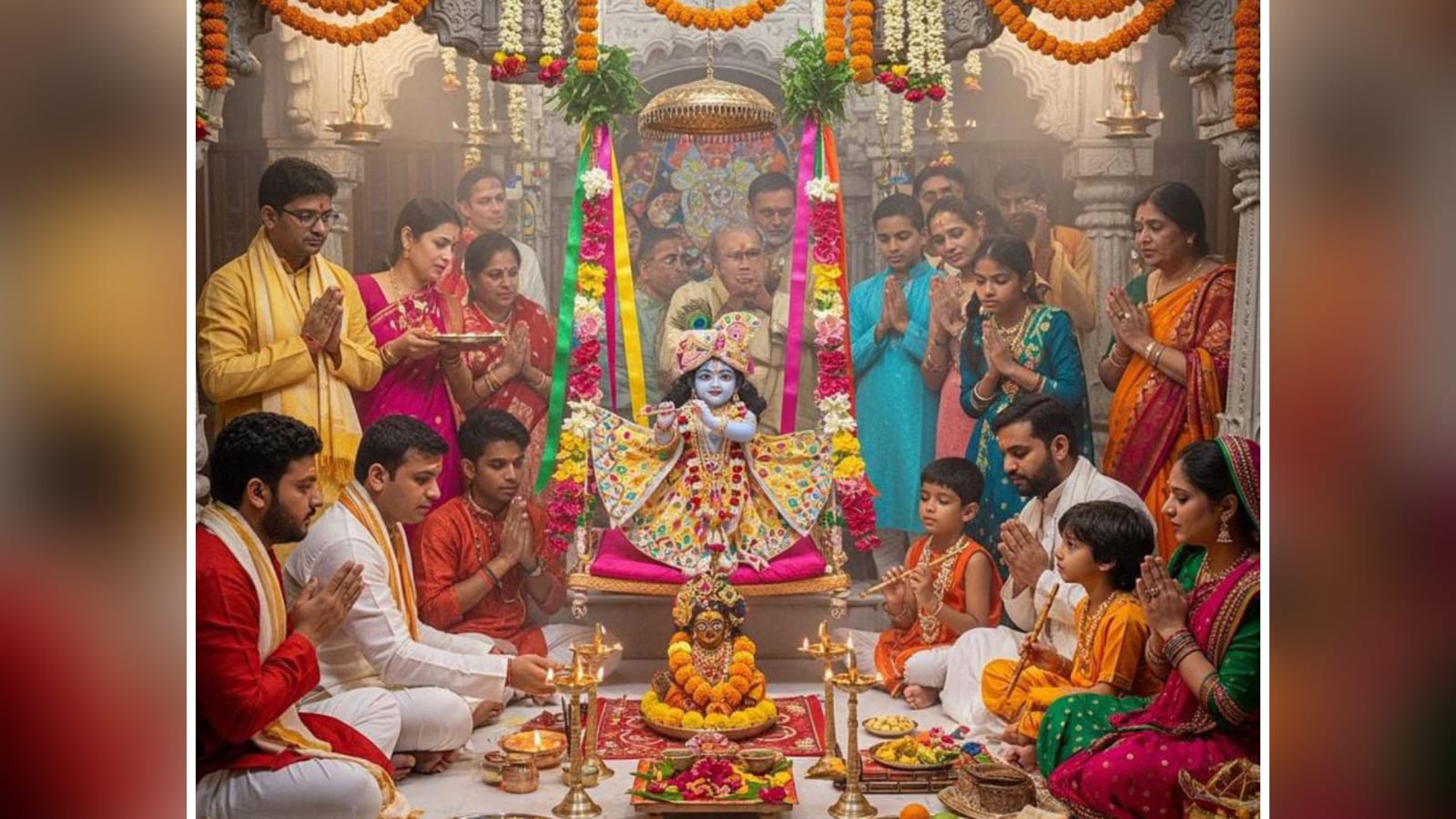 बांदा में कृष्ण जन्मोत्सव आंसुओं में डूबा: कान्हा फिर लो अवतार, बढ़ गया पाप ! 