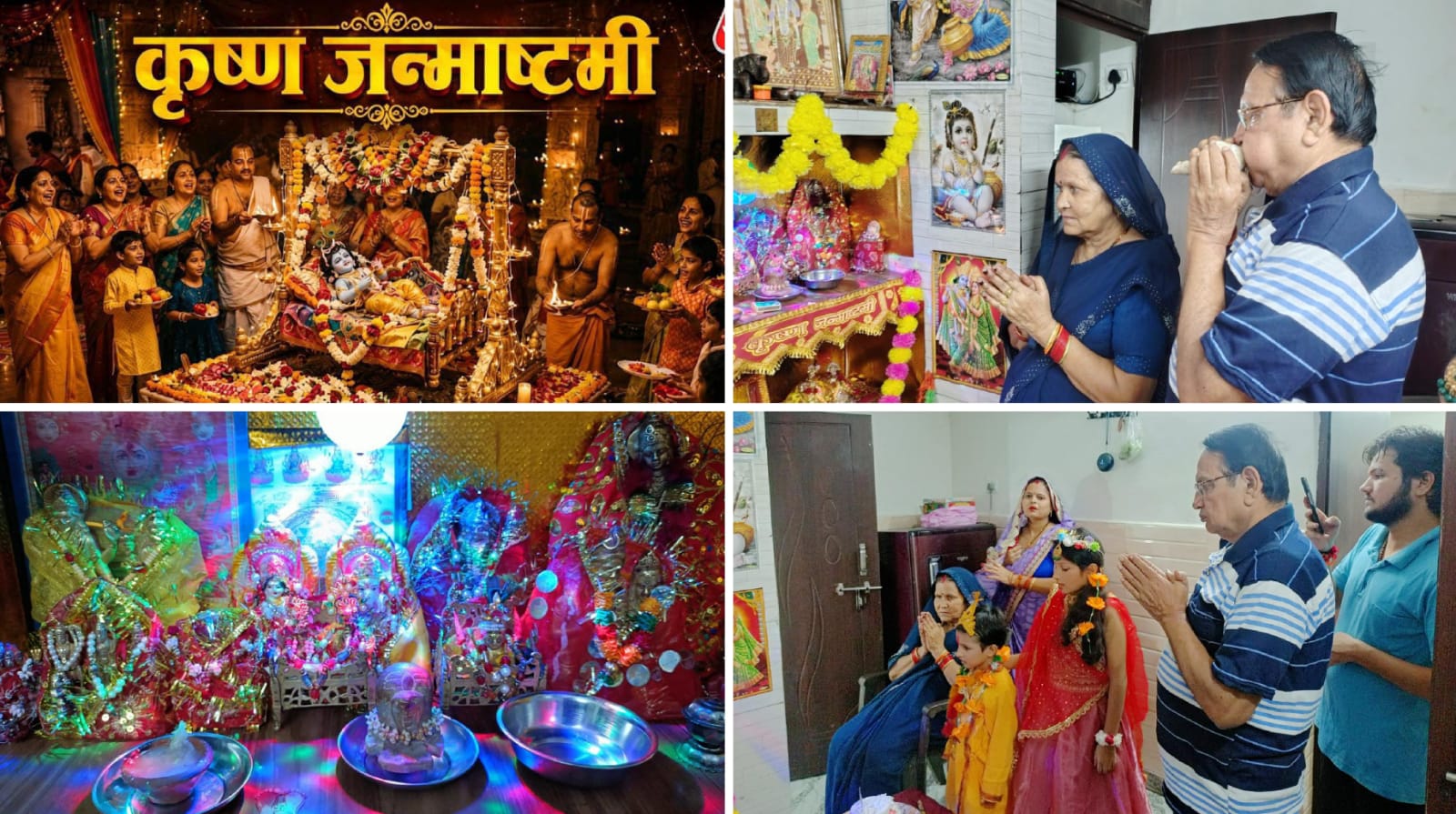बांदा में कृष्ण जन्मोत्सव आंसुओं में डूबा: कान्हा फिर लो अवतार, बढ़ गया पाप ! 