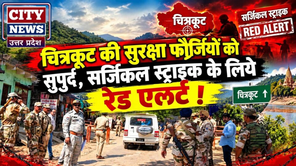 चित्रकूट की 'सुरक्षा' फौजियों को 'सुपुर्द': सर्जिकल स्ट्राइक के लिये 'रेड एलर्ट' !