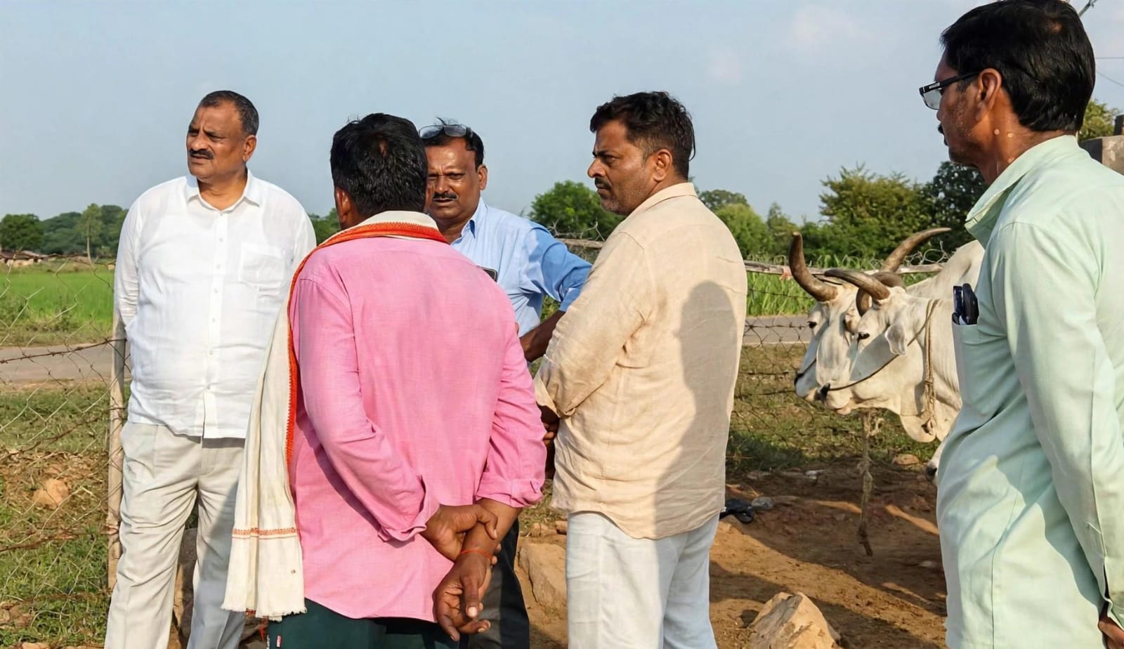 ब्लाक प्रमुख अरविंद मिश्रा "गौ सेवा" के प्रति "समर्पित": चहारदीवारी के लिए दिए 10 लाख