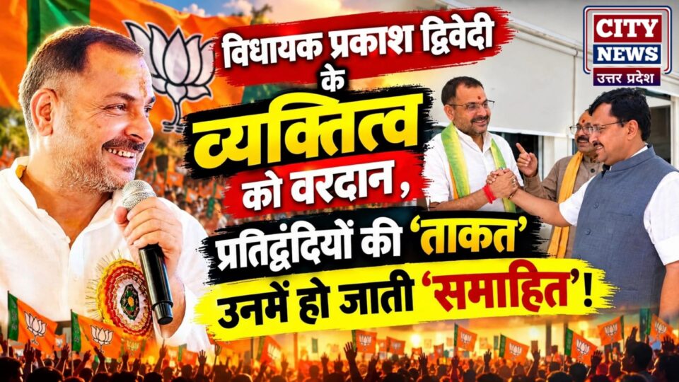 विधायक प्रकाश द्विवेदी के 'व्यक्तित्व' को वरदान: प्रतिद्वंदियों की 'ताकत' उनमें हो जाती 'समाहित' !