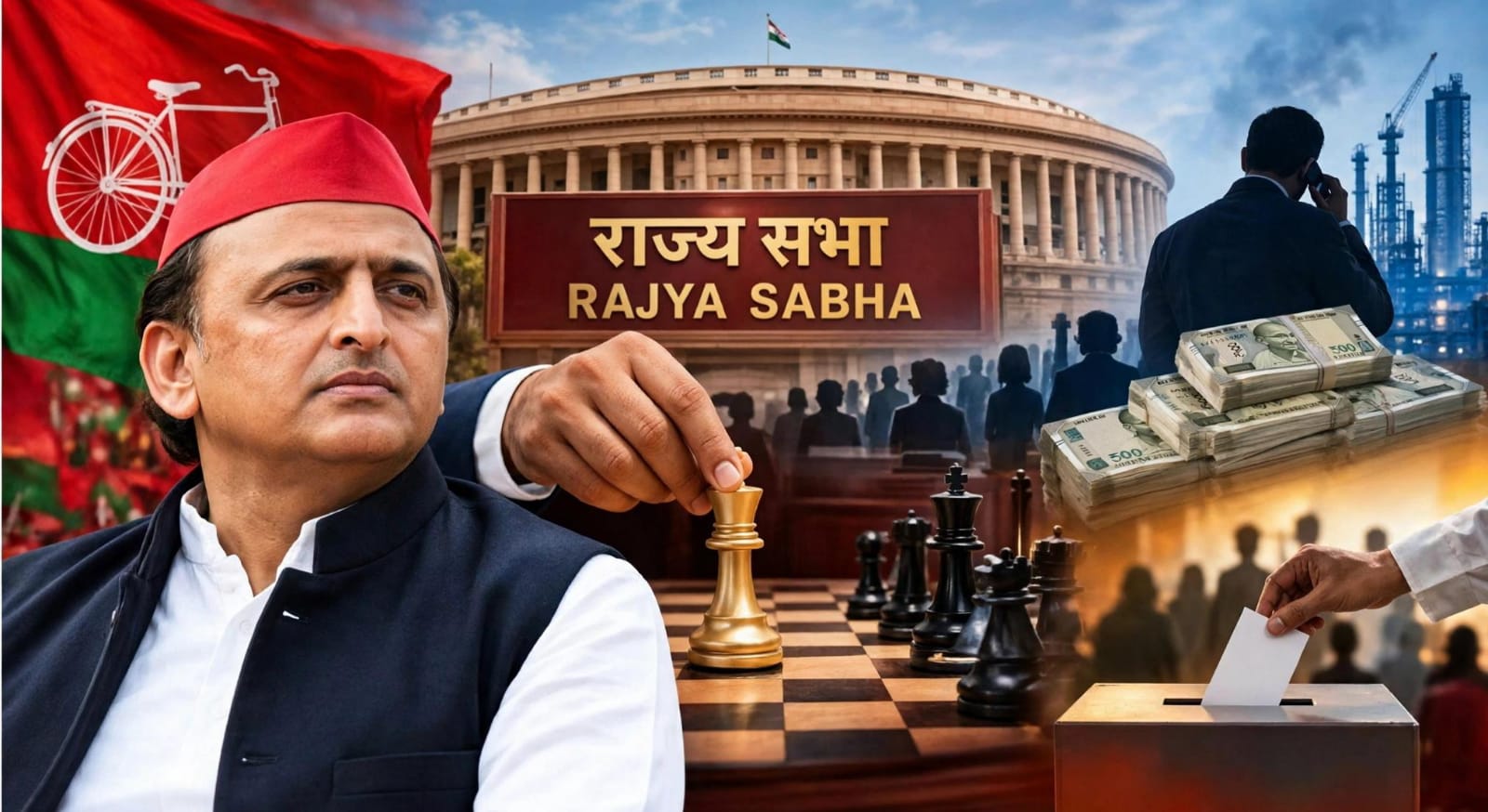 चित्रकूट मंडल के अपने 'विधायक' पर भाजपा की 'निगरानी' ! क्रास वोटिंग को लेकर 'भाजपा एवं सपा' में शतरंज