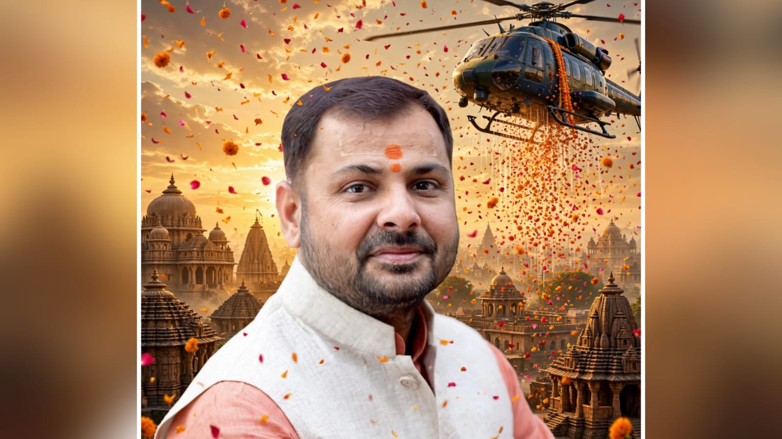 विधायक प्रकाश 'हेलीकॉप्टर' से बांदा को बनांएगे 'ऐतिहासिक': त्रेता युग का दिखेगा नजारा