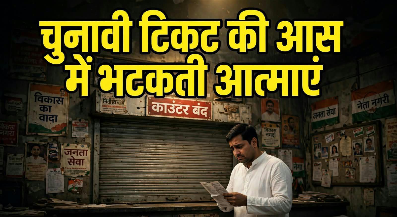 बांदा सदर की 'भटकती' भाजपाई 'आत्मा' कांपी: पुष्पवर्षा में हो गई विलीन !